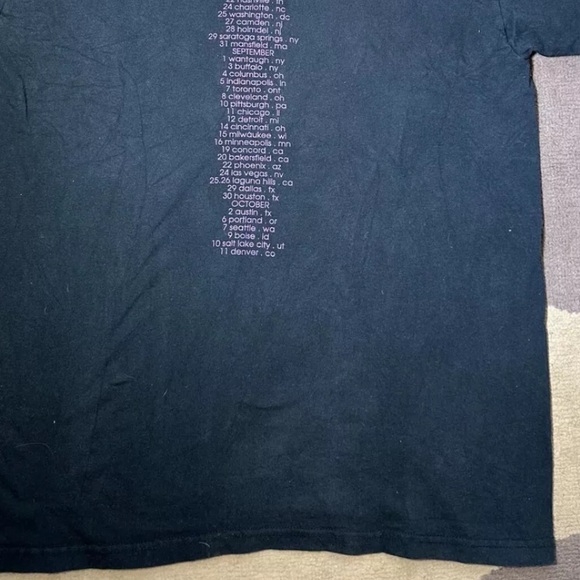 TORI AMOS vintage Concert Band t shirt - 5.5 Weeks The Tour Size Large L 1999 - Picture 8 of 8